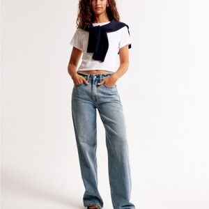 Mid Rise Slouchy Jean